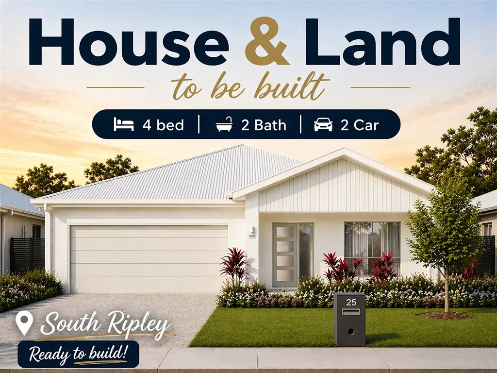 South Ripley 4Moenga Affordable Luxury Living | Turnkey House & Land Package To Be Built