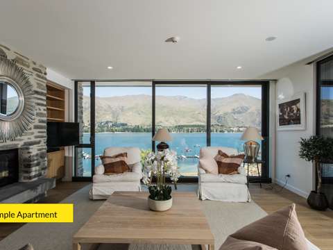 Wanaka 3房  Lakefront Luxury, Marina Terrace Apartments