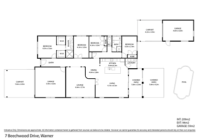 7 Beechwood Place, Warner, QLD 4500, 4 Schlafzimmer, 2 Badezimmer, House