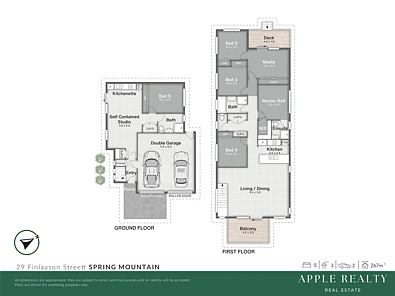 Plano ng Bahay - 29 Finlayson Street, Spring Mountain, QLD 4300