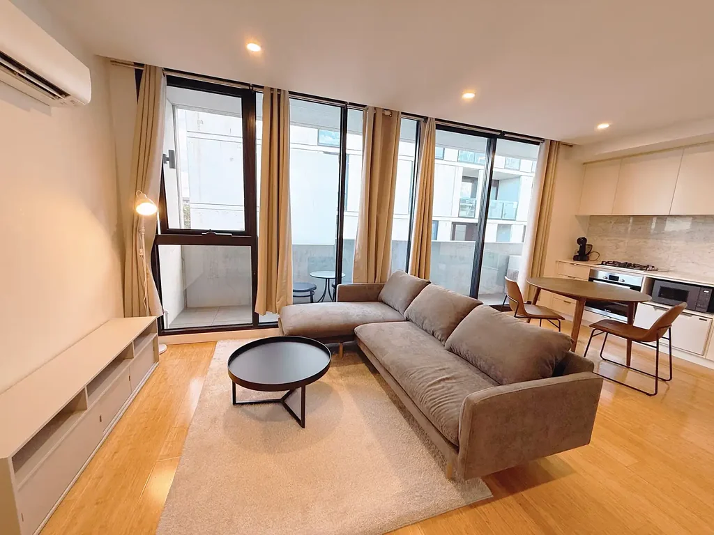 Modern Fully Furnished 1-Bedroom Apartment at V2 Box Hill