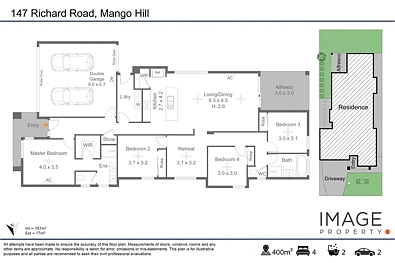 Floor plan - 147 Richard Road, Mango Hill, QLD 4509