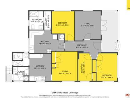 2/57 Grotto Street, Onehunga, Auckland City, Auckland, 4 Bedrooms, 2 Bathrooms, House