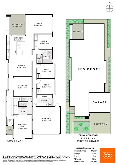 6 Cinnamon Road, Dayton, WA 6055, 4 Schlafzimmer, 2 Badezimmer, House