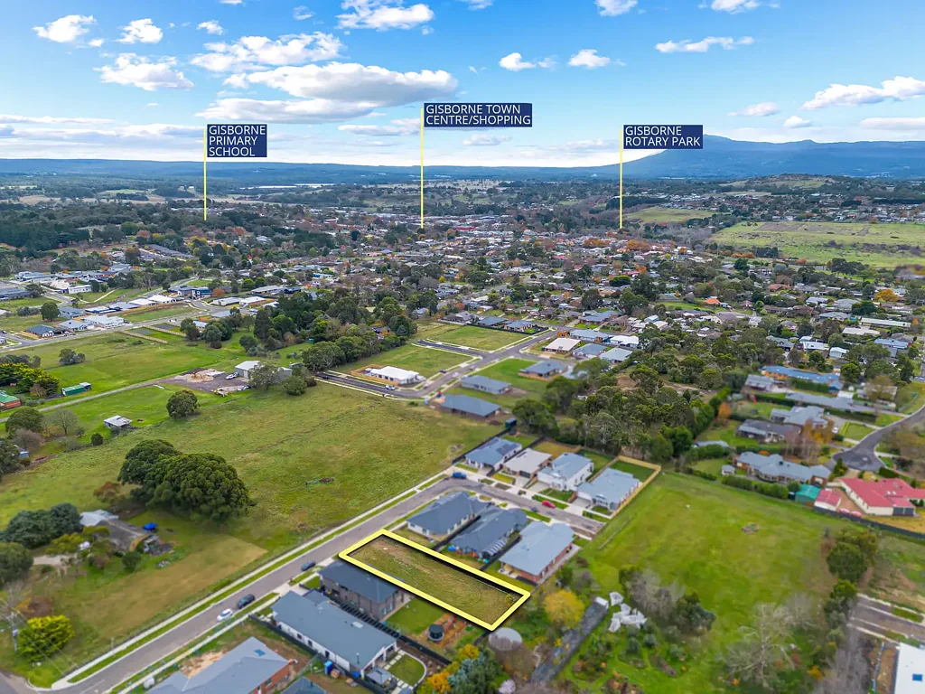 Gisborne IDEAL BUILDING BLOCK IN NEW SUBDIVISION ALONG WILLOWBANK ROAD ON 833m2