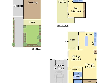 4B Thompson Street, Clayton, VIC 3168, 3 ਕਮਰੇ, 2 ਬਾਥਰੂਮ, Townhouse