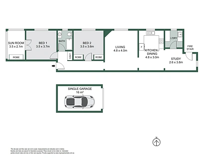 3/141 Willoughby Road, Naremburn, Lower North Shore, 2 ห้องนอน, 1 ห้องน้ำ, Apartment
