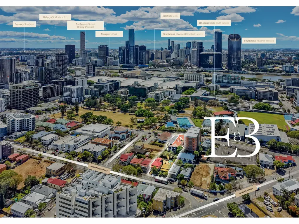 South Brisbane 26Kwarto 1808 m2 Hi Rise Site With Substantial Holding Income