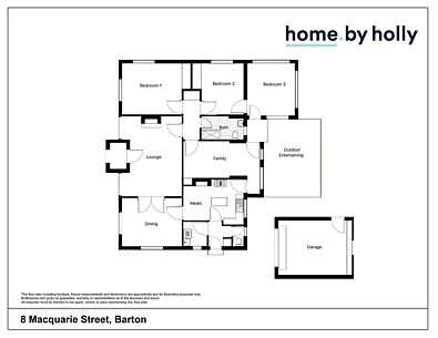 8 Macquarie Street, Barton, ACT 2600, 3房, 1浴, House