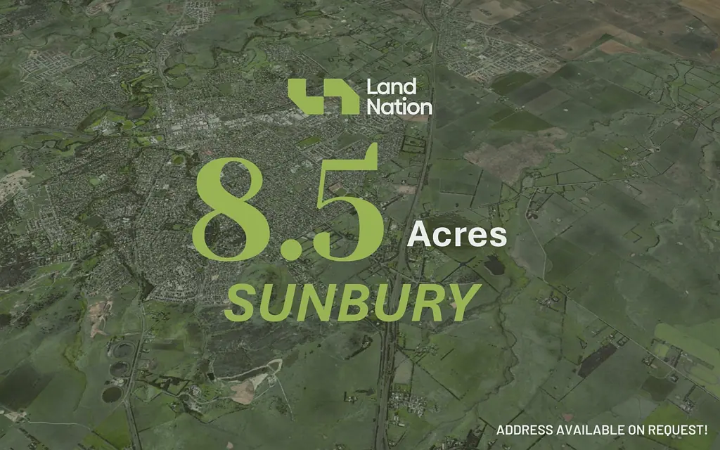 Sunbury 5 Bedroom Prime 8.5 Acres Development Opportunity in Sunbury's Urban Growth Zone!
