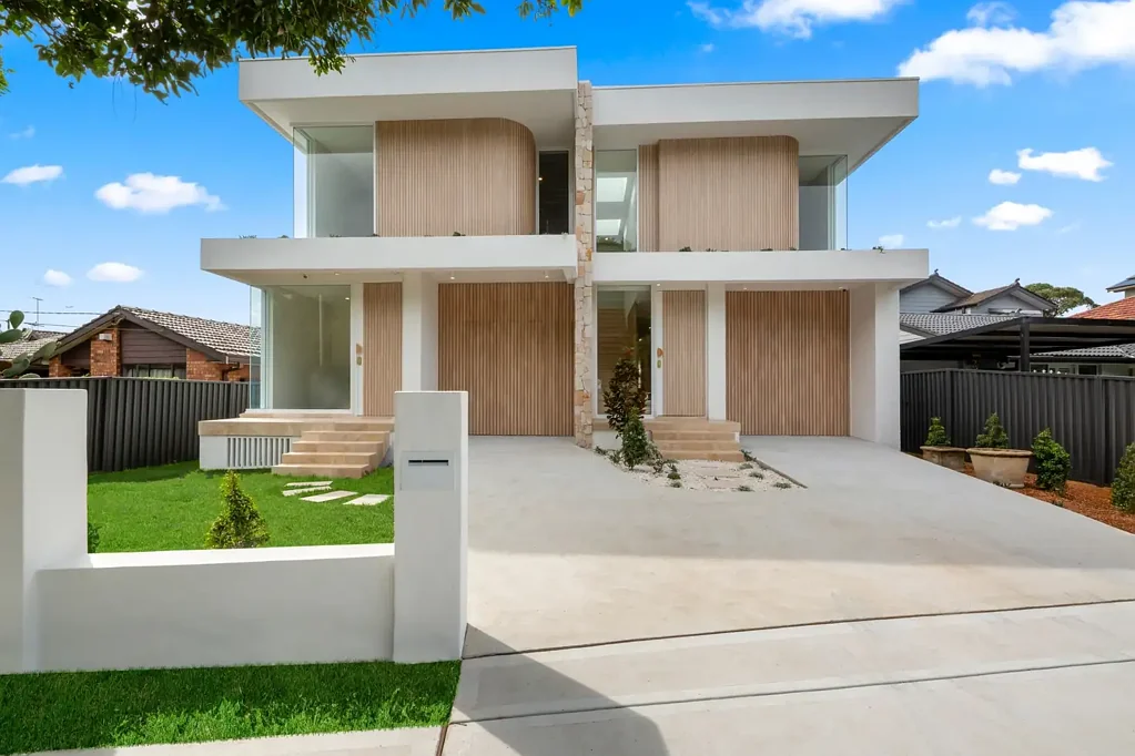 Architecturally designed Family home. North facing yard with private pool