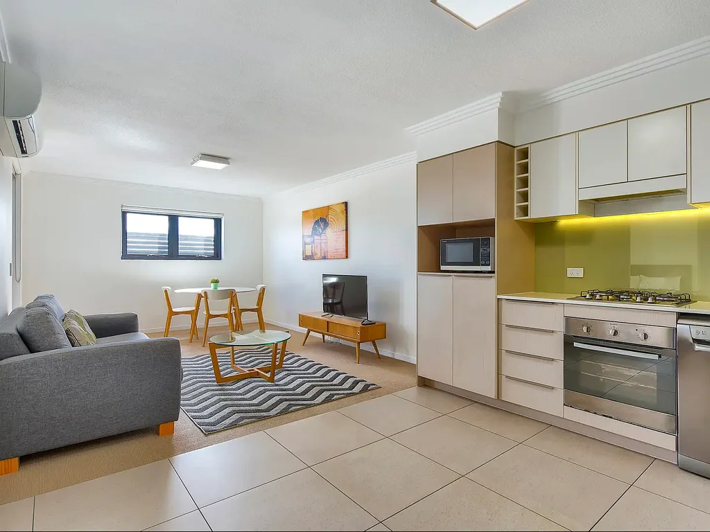 South Brisbane 1침실 BASSE – SAFE ENTRY LEVEL BUYING!