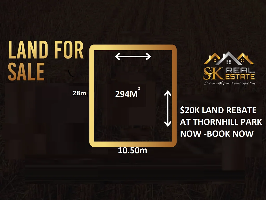 Thornhill Park HUGE DISCOUNT ON LANDS / BOOK NOW
