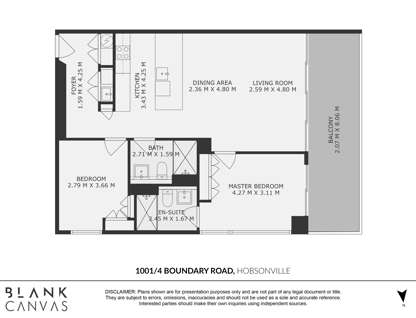 1001/6 Boundary Road, Hobsonville Point, Waitakere City, Auckland, 2房, 2浴, 公寓
