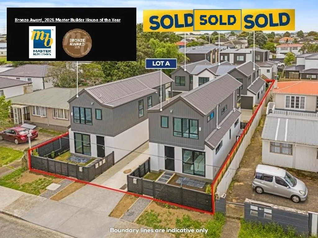 Mount Wellington 3Moenga Only 3 homes left!