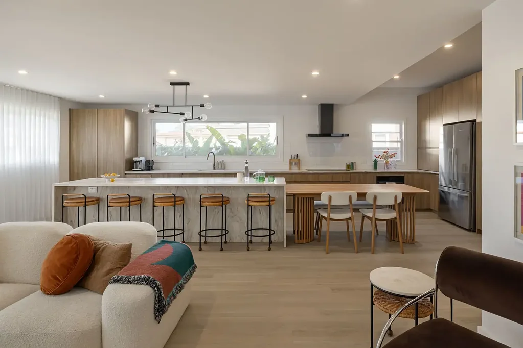 Lidcombe 3 Bedroom Scandinavian style residence reveals a seamless in/outdoor design
