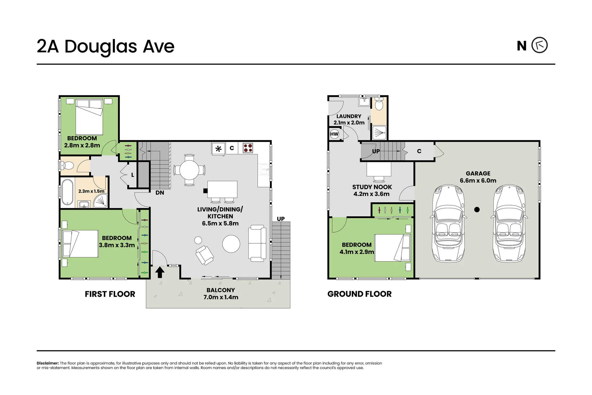 2A Douglas Avenue, Mount Albert, 3 침실, 2 욕실, Unit