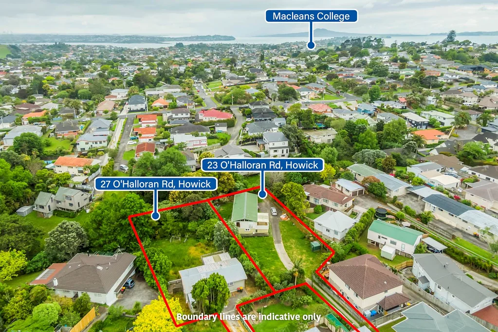 23 & 27 O'Halloran Road, Howick, Manukau City, Auckland
