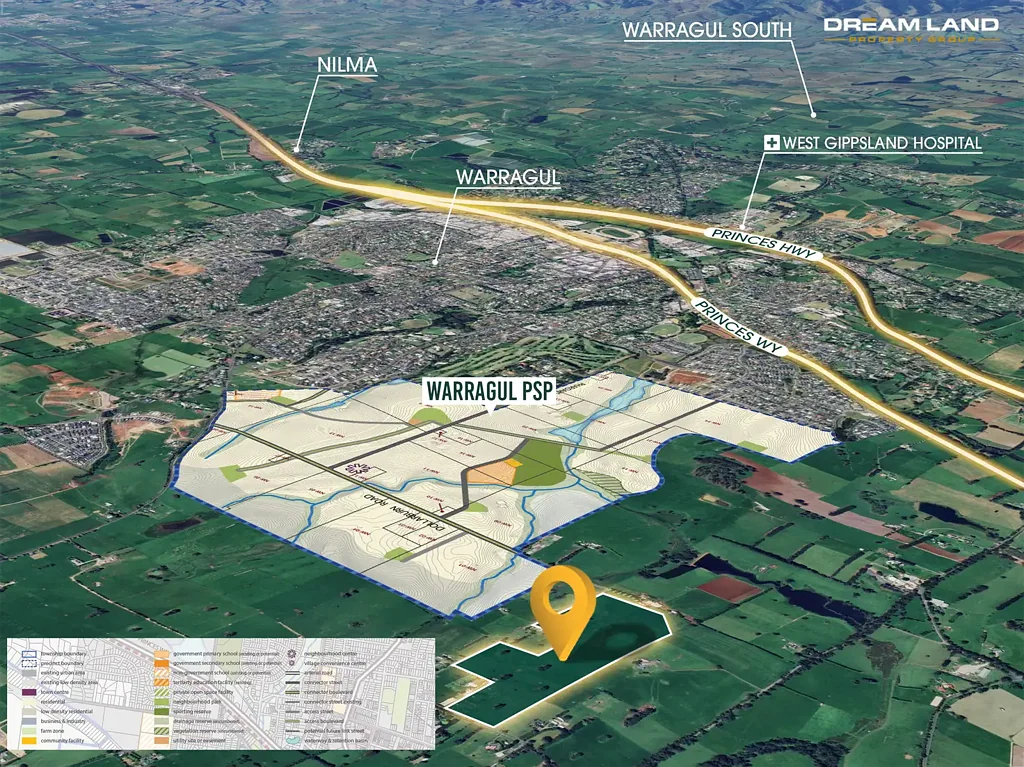 Warragul  Now selling- 70 Acres Adjacent to Warragul PSP - Strategic Land Banking Opportunity