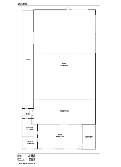户型图 - 8 White Street, Robe, SA 5276