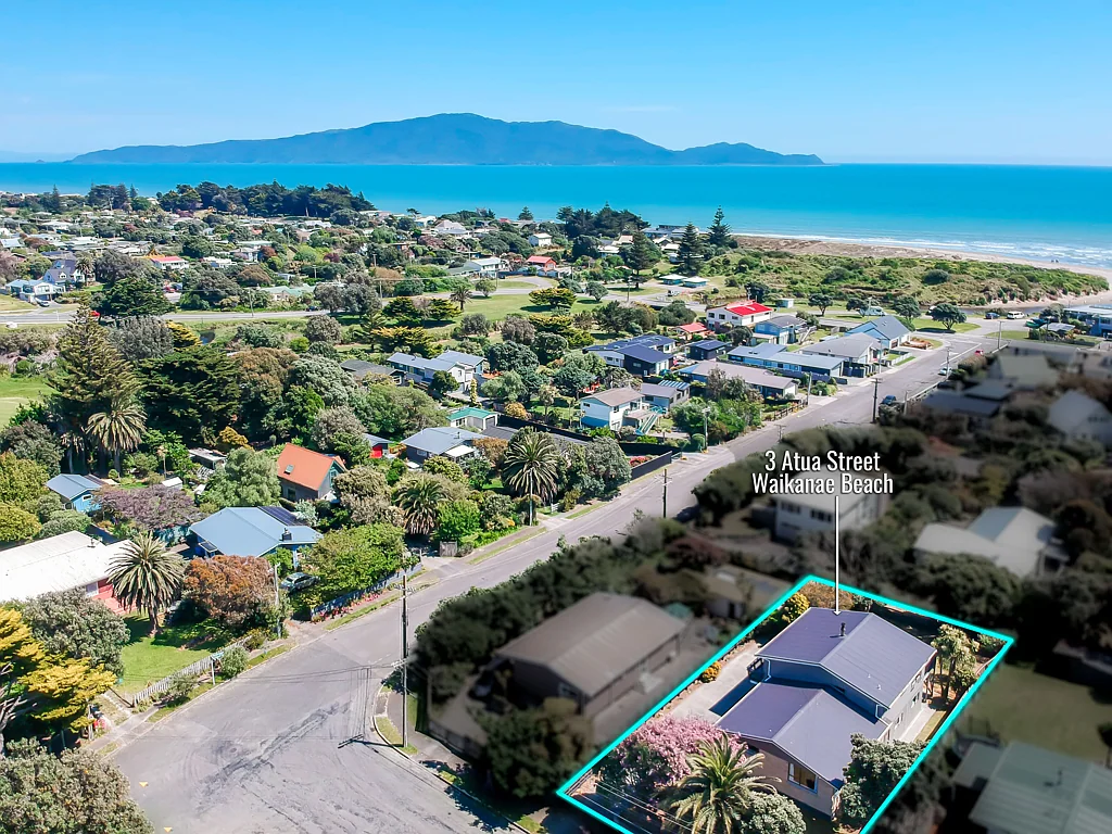 3 Atua Street, Waikanae Beach, Kapiti Coast, Wellington