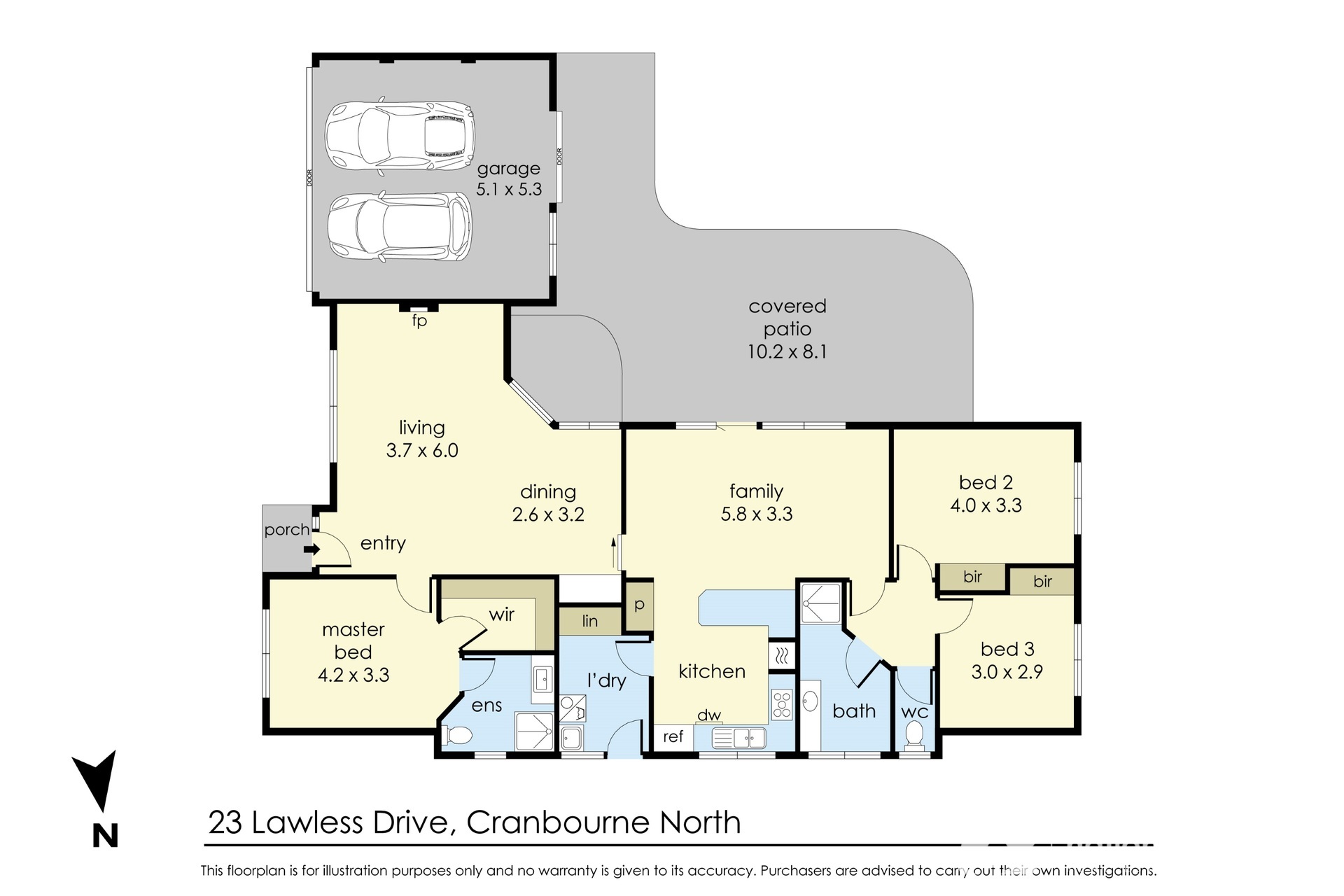 23 LAWLESS DR, CRANBOURNE NORTH VIC 3977, 0 habitaciones, 0 baños, House