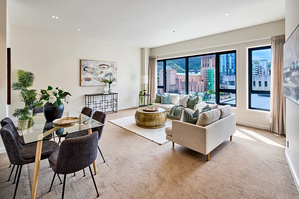 Thorndon 3Habitaciones Kate Sheppard Prestige | Sun Style Views