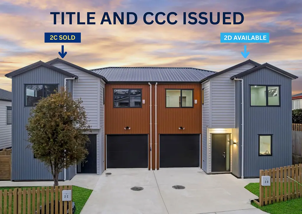Lot 1/2D Terra Nova Street, Glen Eden, Waitakere City, Auckland
