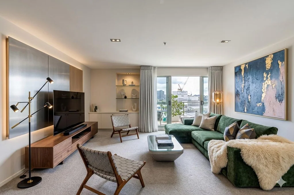 Large modern apartment with ample storage