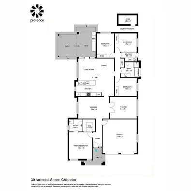 39 Arrowtail Street, Chisholm, NSW 2322, 4房, 2浴, House