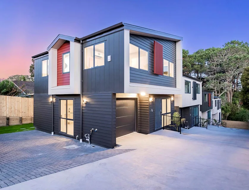 25A,C,D Lavery Place, Sunnynook, North Shore City, 3房, 2浴, House