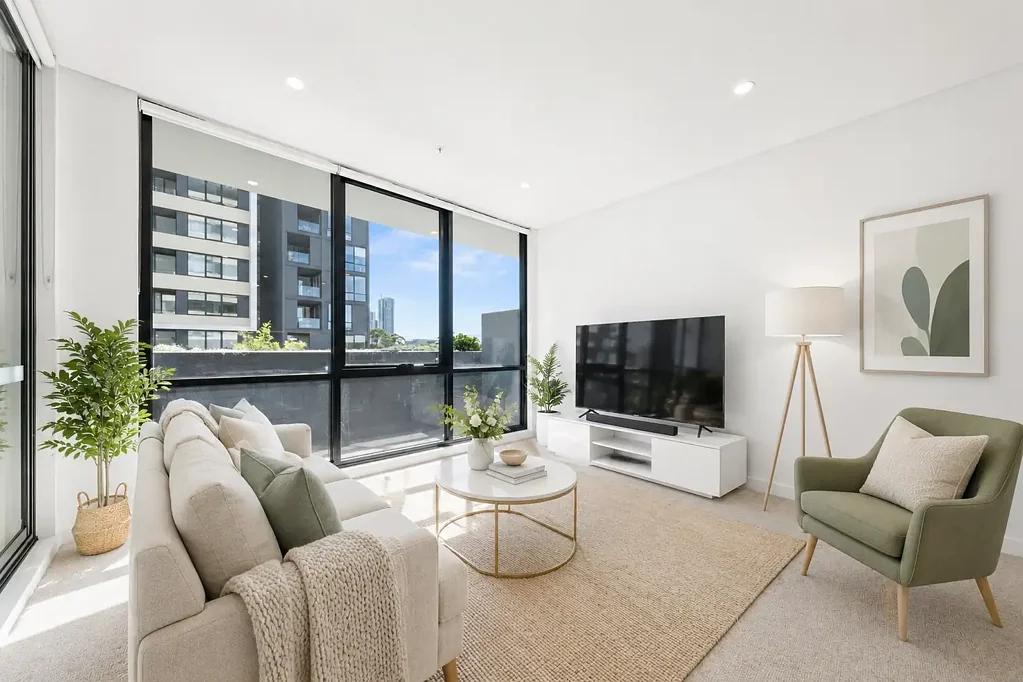 Macquarie Park 1 Slaapkamer Bright & Spacious, Near New Luxury One Bed Apartment