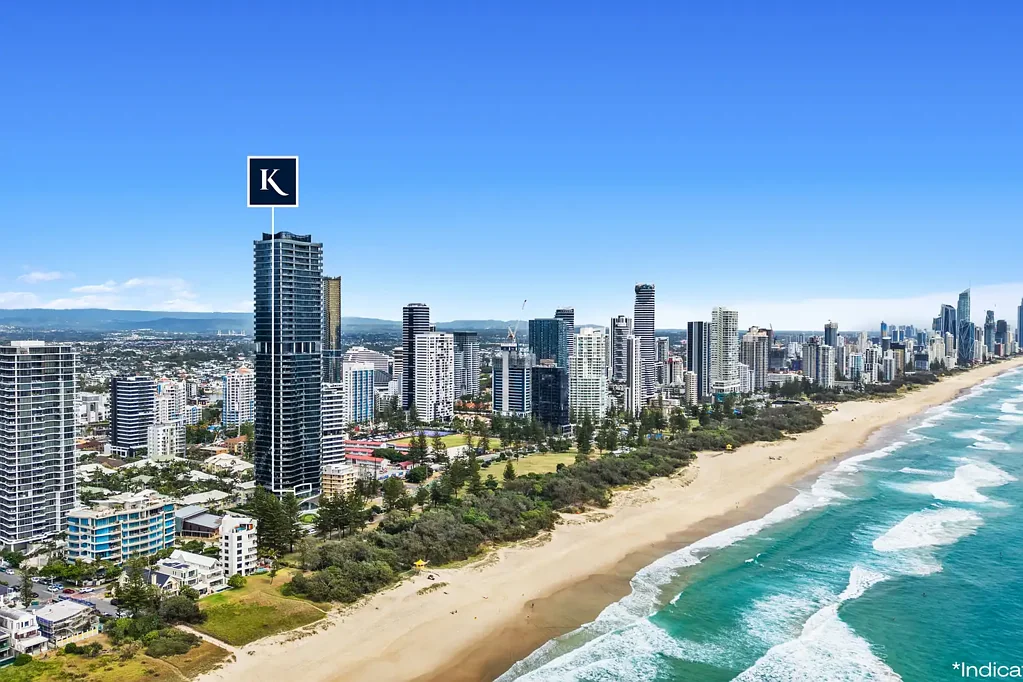 Mermaid Beach 2房  Elevated Coastal Living in Mermaid Beach's Premier Beachfront Address