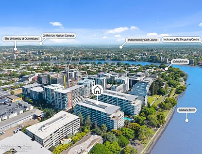 2415/45 Duncan Street, West End, QLD 4101, 2房, 2浴, Apartment