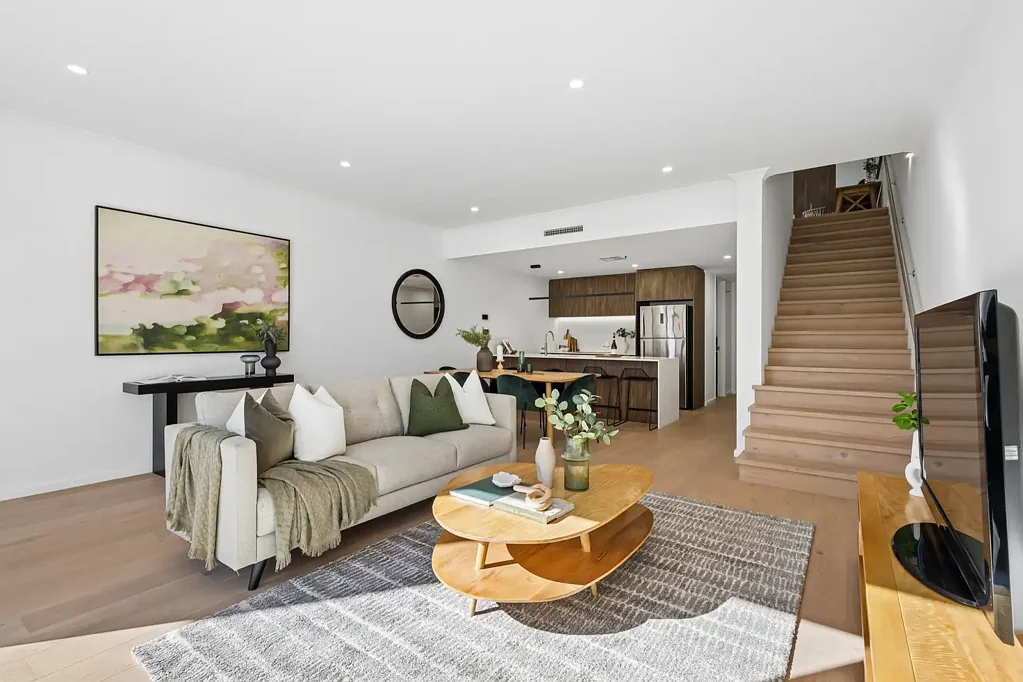 Subiaco 3房  Brand New Subiaco Townhouse with Expansive Second Living Area