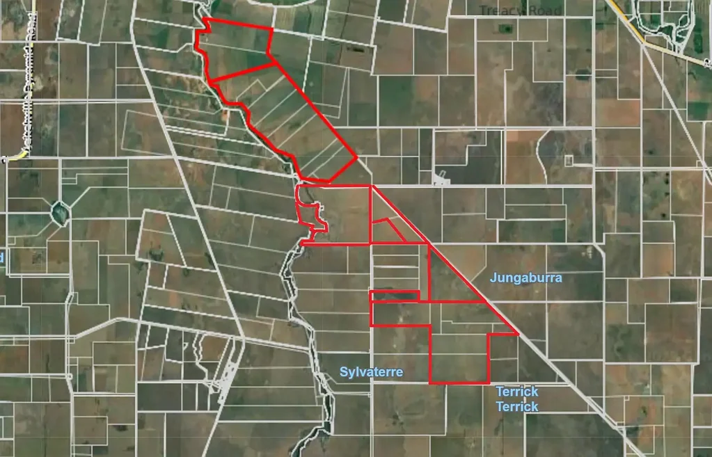 Patho "Yambacoona" extensive irrigation farming operation