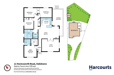 11 Harmsworth Road, Oakdowns, TAS 7019, 4房, 2浴, House