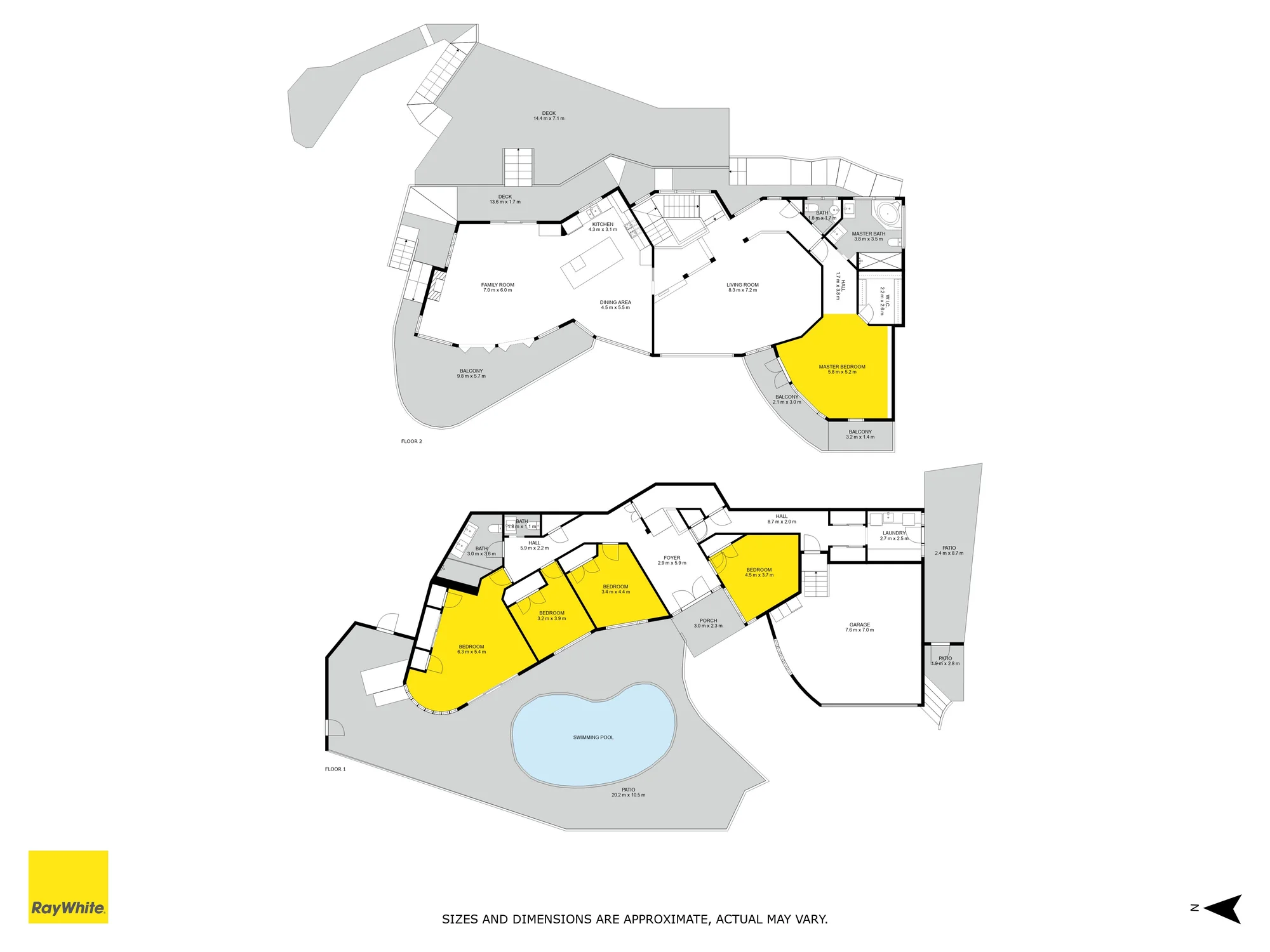 39 Argo Drive, Bucklands Beach, Manukau City, Auckland, 5 habitaciones, 2 baños, House