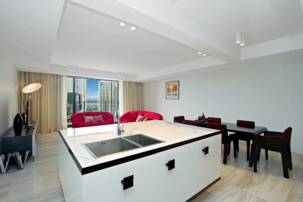 Haymarket 3બેડરૂમ Contemporary Penthouse Living in "The Quay"