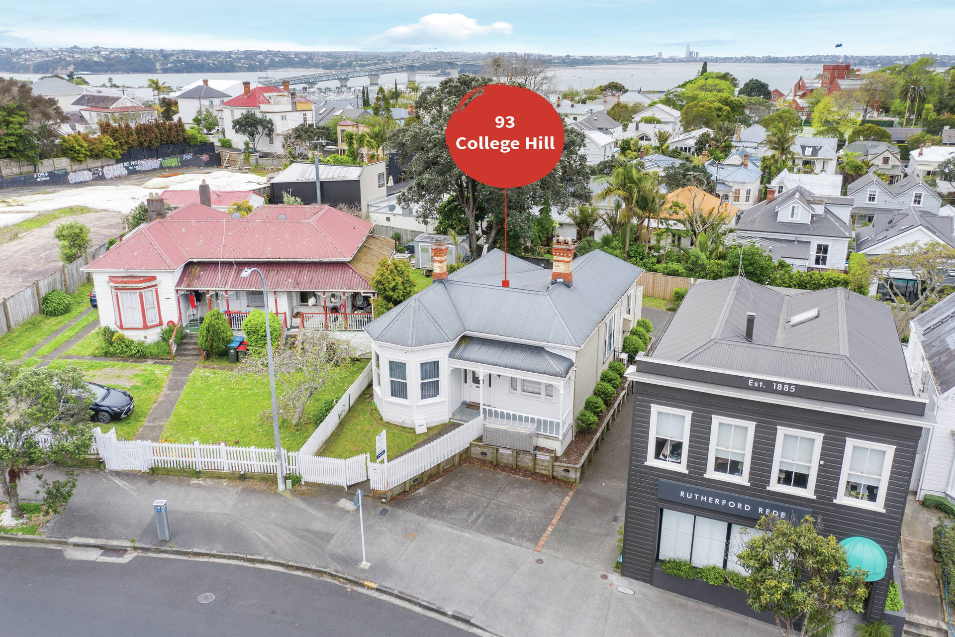 93 College Hill, Freemans Bay, Auckland, 4 कमरे, 0 बाथरूम, Retail Property