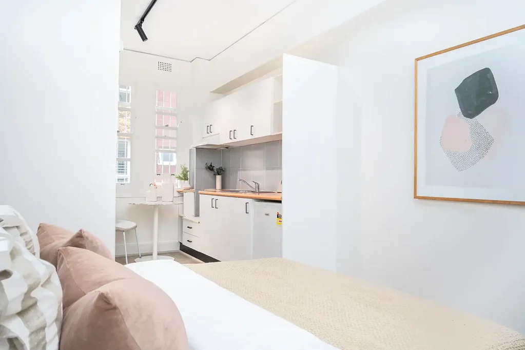 Lifestyle studio in central village setting | Recently renovated | ‘The Lawson’ Art Deco building