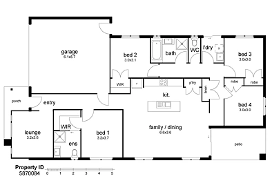 Floor plan - Address Withheld, Glenvale, QLD 4350
