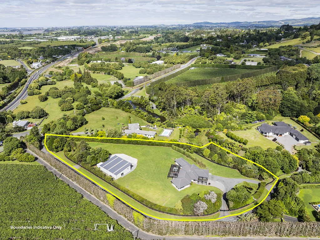 Te Puna 4房  PRIVATE LIFESTYLE LIVING WITH ULTIMATE SHED