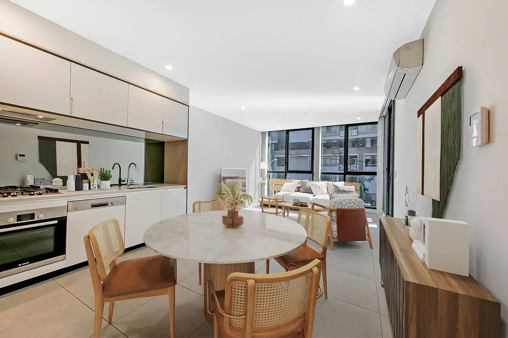 Parramatta 2 Bedroom Stylish Riverside Apartment In The 'Promenade'