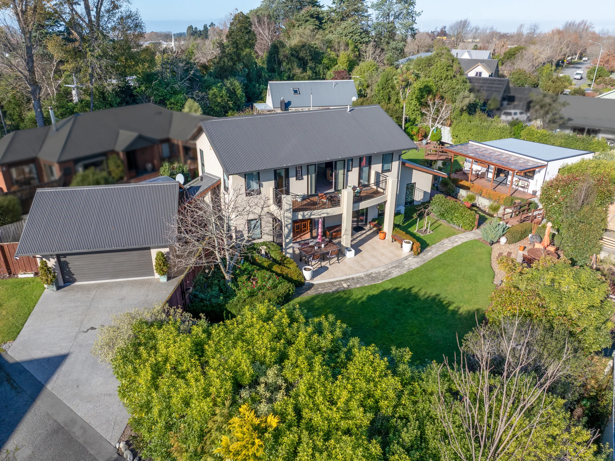 Rangiora 4침실 A Hidden Oasis Of Style And Serenity