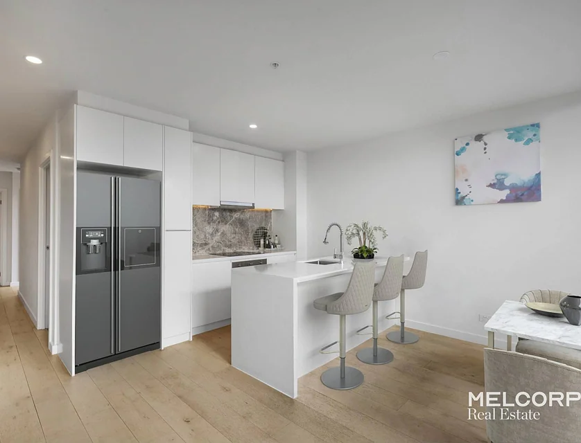 601/39 Racecourse Road, North Melbourne, Melbourne CBD, 2 રૂમ, 1 બાથરૂમ, Apartment
