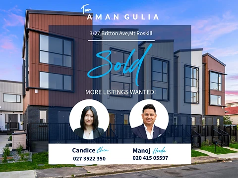 3/27 Britton Avenue, Mount Roskill, Auckland City