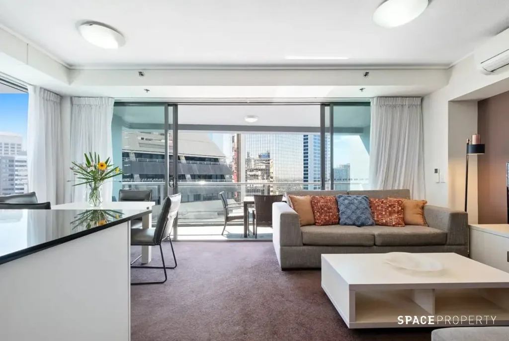 Brisbane City 2कमरा Spacious City Living with Panoramic Views and Exceptional Convenience