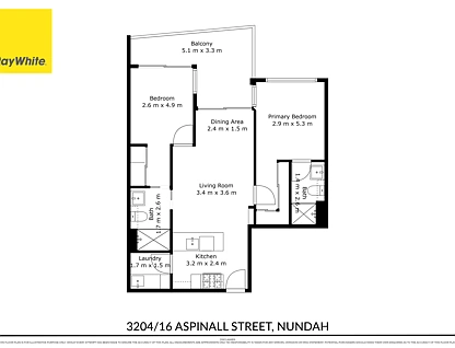 3204/16 Aspinall Street, Nundah, Brisbane - Northern Region , 2 phòng ngủ, 2 phòng tắm, Apartment