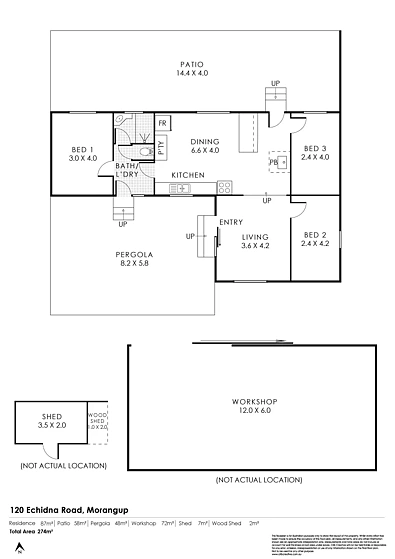 120 Echidna Road, Morangup, WA 6083, 3房, 1浴, House